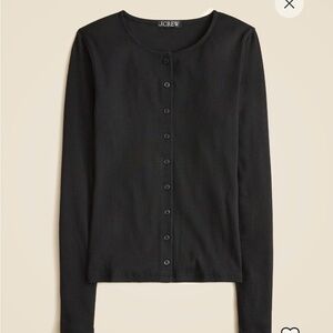 J. Crew Fine Rib Knit Cardigan 3X